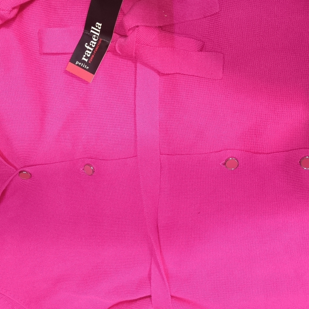 Pink Button-Up Women's Top - Picture 5 of 6